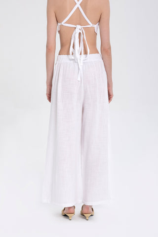 Low Cut Palazzo Trousers