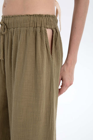 Low Cut Palazzo Trousers