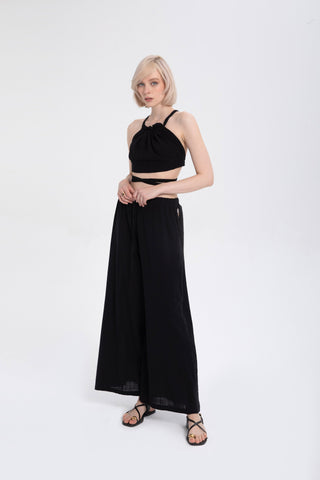 Low Cut Palazzo Trousers