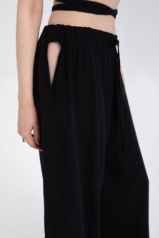 Low Cut Palazzo Trousers