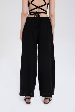 Low Cut Palazzo Trousers