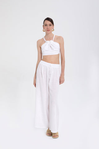 Low Cut Palazzo Trousers