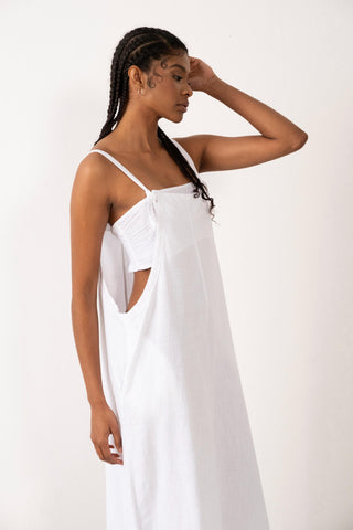 Woven Wide Leg Sleeveless Jumpsuit - Jumpsuit