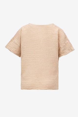 Muslin Placket Kids T-Shirt