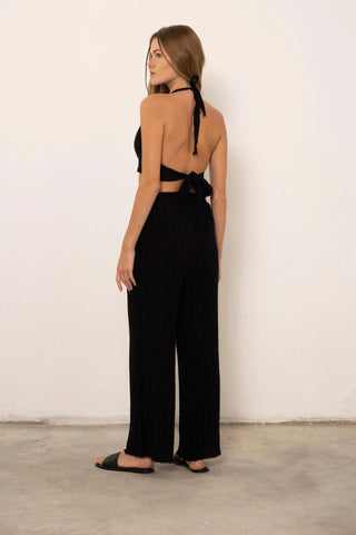 Back Tie Cotton Bralette