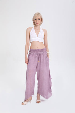 Back Tie Cotton Bralette