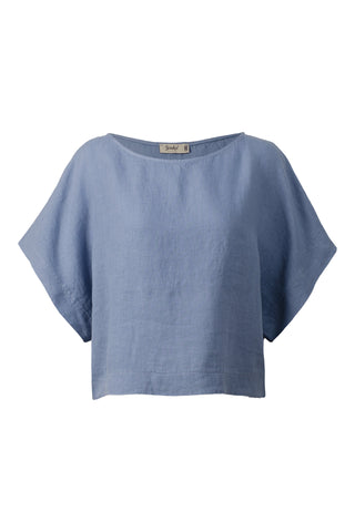 Pure Linen Batwing Sleeve Blouse