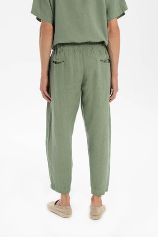 Linen Loose Cut Men's Trousers