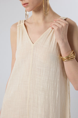 Helen Model Knitted Strap Dress