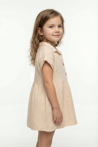 Muslin Collar Girl's Dress